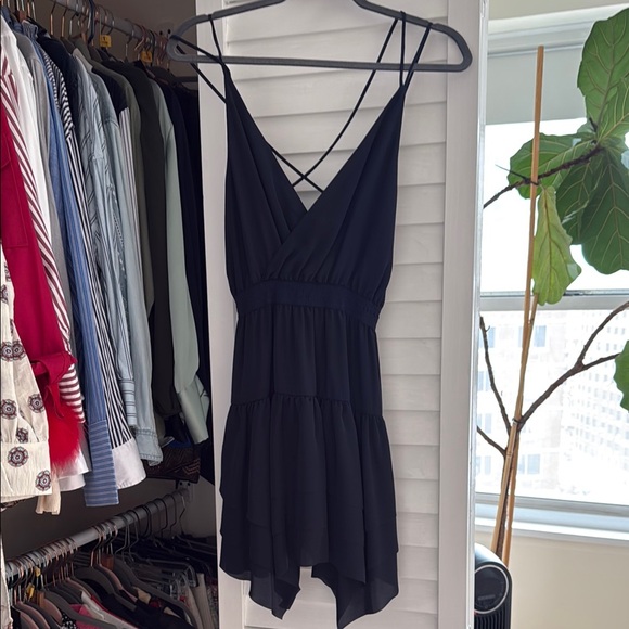Mini Navy Dress - Picture 1 of 3